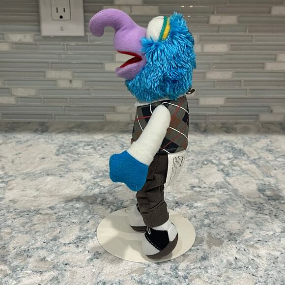 Just Play Disney The Muppets Argyle Vest Gonzo 9" Plush Stuffed Animal - Picture 4 of 5